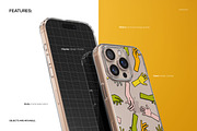 Phone 16 Pro Max Clear Case Mockup, an iPhone Mockup by creatsy5 (Thumbnail 3 of 18)