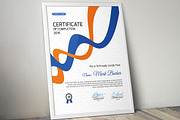 Certificate Word | PSD | AI, a Stationery Template by Curve Design (Thumbnail 1 of 3)