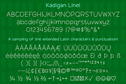Kadigan Line - single-line font, a Sans Serif Font by Missy Meyer (Thumbnail 3 of 8)