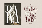 Broshock Typeface, a Serif Font by alit design (Thumbnail 6 of 20)