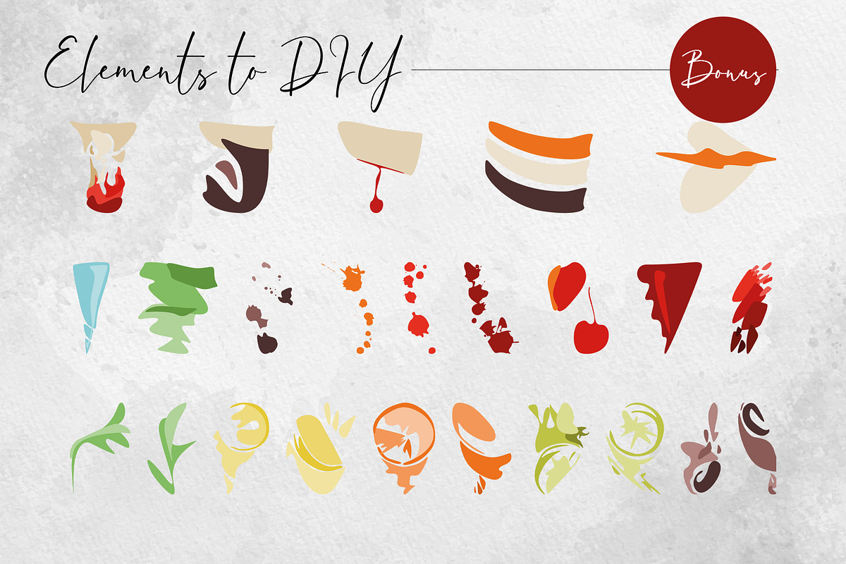 Classic cocktail shots, a Food Illustration by MsFlaffy (Photo 4 of 12)