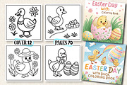 Easter Day With Duck Coloring Book, a Photo by Wow Magic (Thumbnail 1 of 3)