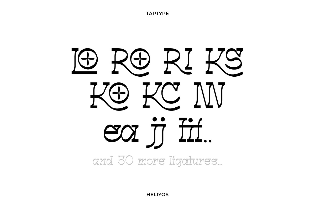 Heliyos - Slab Serif Display Font, a Slab Serif Font by Vesvocrea (Photo 10 of 13)