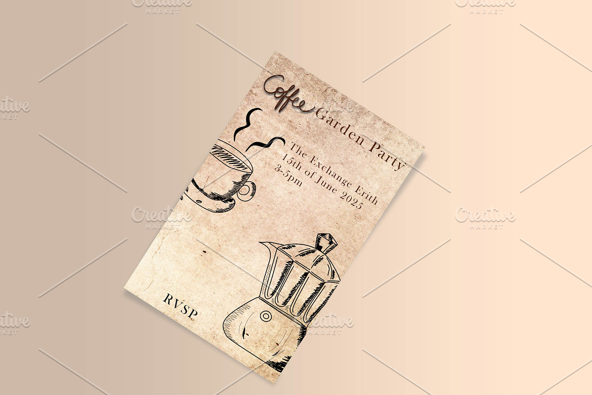 Whimsical Coffee and Tea Icons, a Food Illustration by Mindful & Curious Design (Photo 3 of 4)