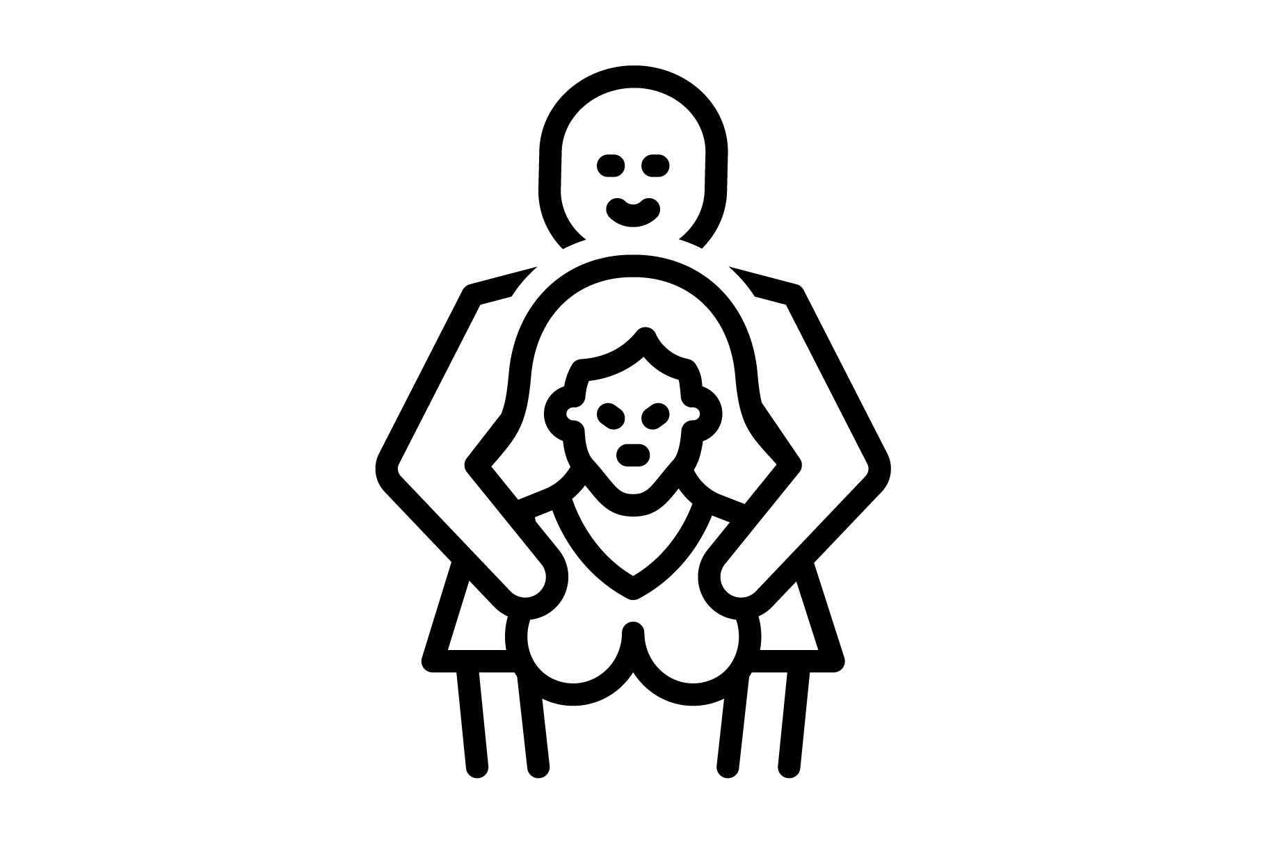 Inappropriate unfair black icon, an Outline Icon by Creative priyanka