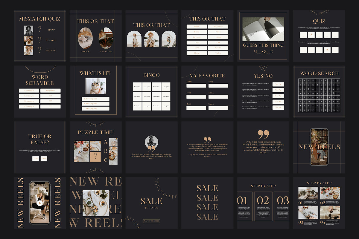 528 Coach Templates for Canva, a Social Media Template by Xenié Creative (Photo 8 of 11)