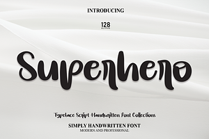 Superhero Script Font