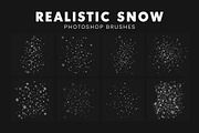30 Realistic Snow Brushes, a Brush Add-On by AB-TheDesigner (Thumbnail 2 of 5)