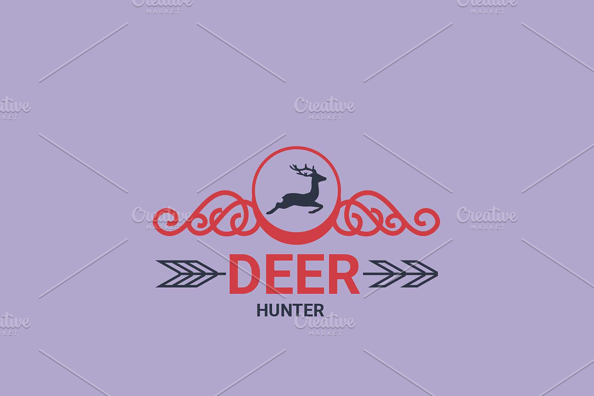 DEER HUNTER Logo, a Branding & Logo Template by Design_Creator (Photo 5 of 5)