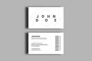 Simple Professional Business Card, a Business Card Template by ClickPaint_Studio