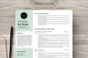 Word Resume & Cover letter Template, a Resume Template by Profilia Resume Boutique (Thumbnail 1 of 3)