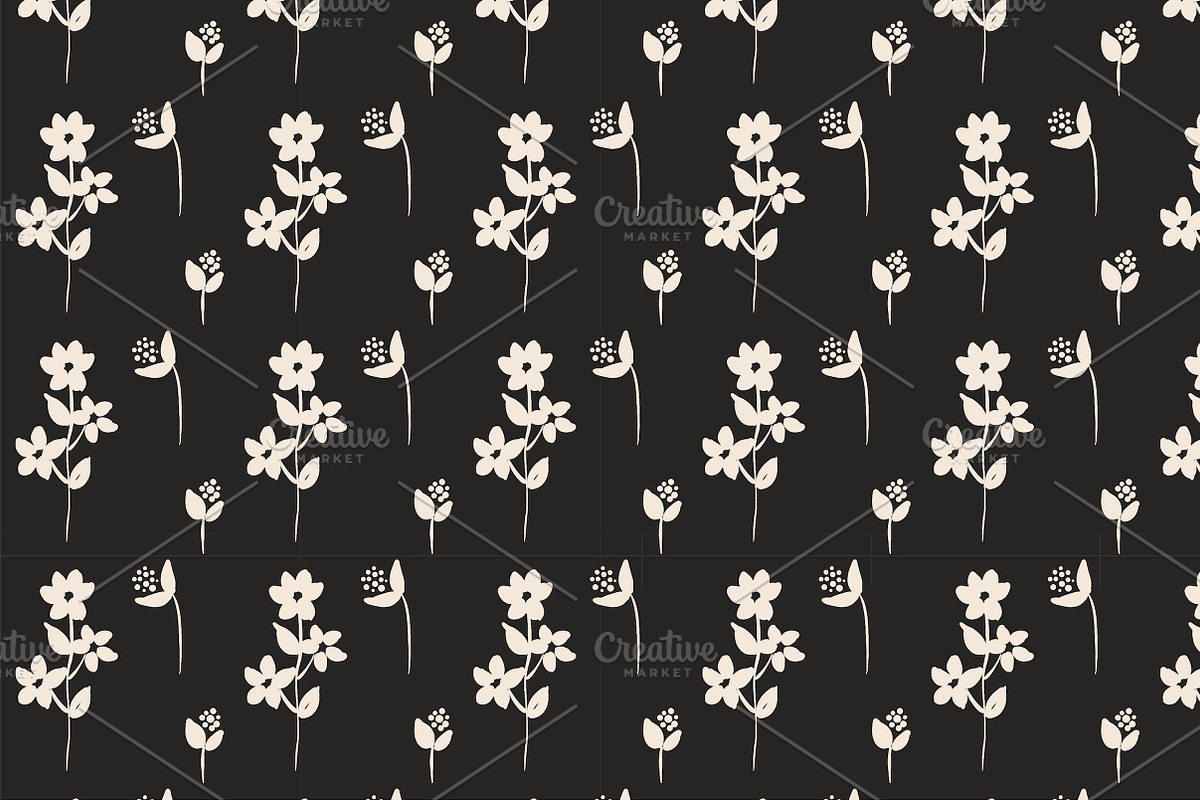 Modern Brushstroke Patterns Bundle, a Pattern Graphic by Lyolya Profitrolya (Photo 4 of 13)