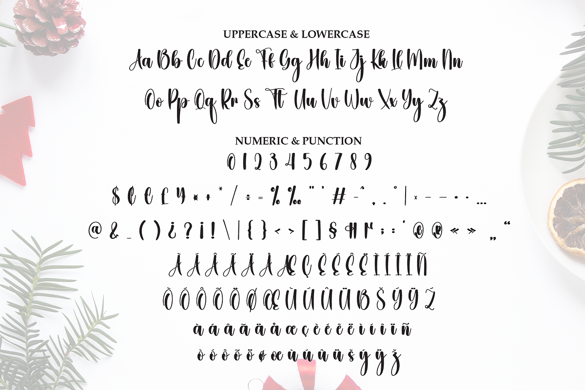 Christmas Monday | Script Font, a Handwritten Font by Scratchones (Photo 7 of 9)