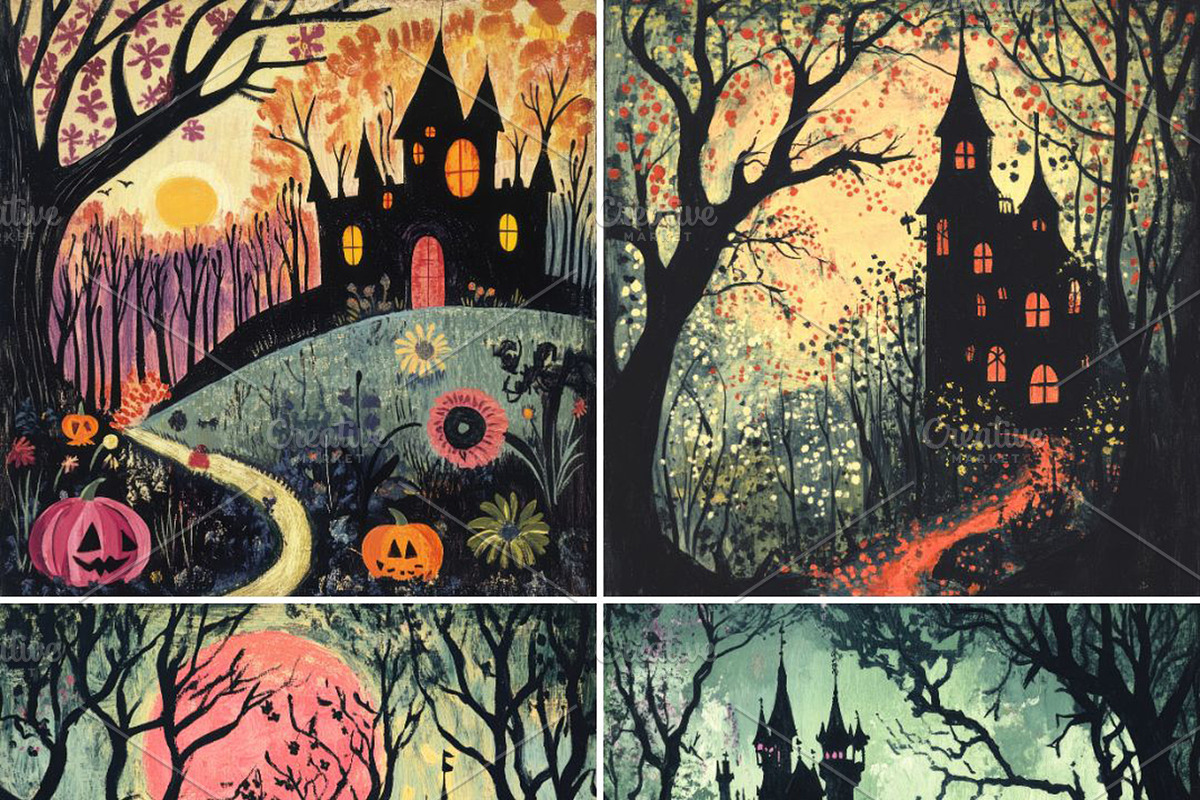 Haunted Worlds, a Seasonal Illustration by pictures for you (Photo 21 of 32)