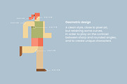 Geometric Life - Park Activities, a Person Illustration by Léo Alexandre (Thumbnail 3 of 17)