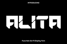 Alita - Futuristic Sci-Fi Font