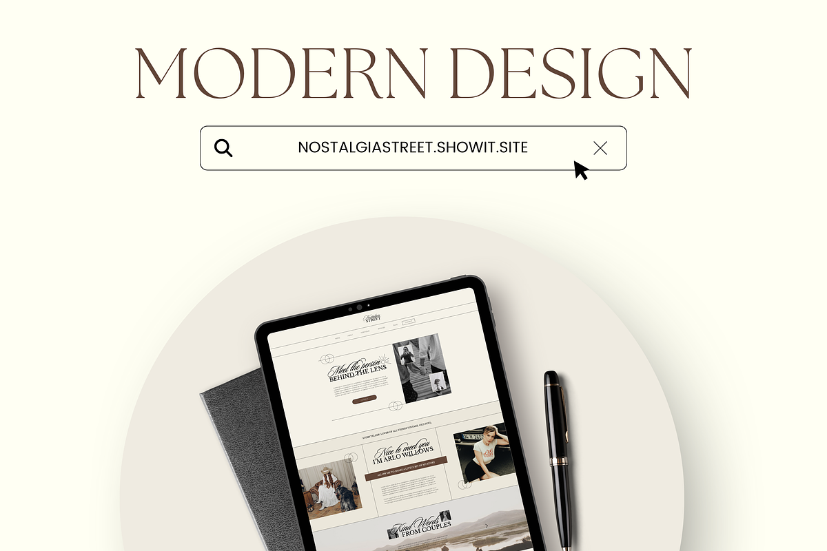 Showit Website Template Photography, an App Template by Branding Babe Co. (Photo 8 of 12)