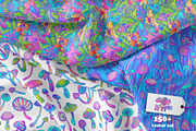 HIPPIE Set of 150+ vectors, a Pattern Graphic by Varvara Gorbash (Thumbnail 6 of 9)