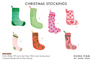 Christmas Stockings, a Graphic by Erika Firm (Thumbnail 3 of 3)