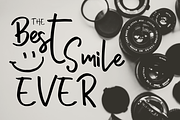 Almond Hand Lettering Script Fonts, a Script Font by YandiDesigns (Thumbnail 2 of 3)