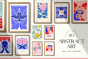Abstract Art Wall Art Creator, a Background Graphic by Leleka.Store (Thumbnail 1 of 16)