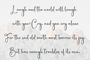Morning Vacation | Script Font, a Handwritten Font by Scratchones (Thumbnail 6 of 9)