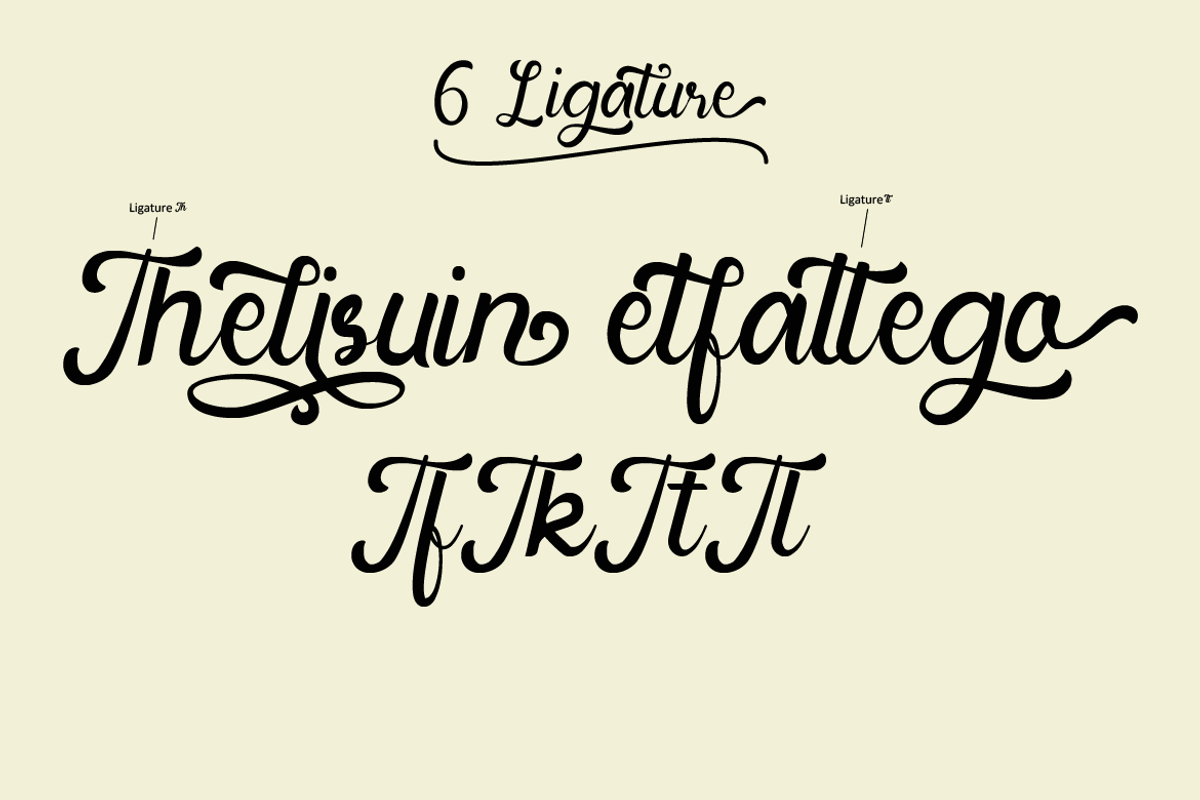 Watten, a Script Font by Muksal Creative (Photo 7 of 7)