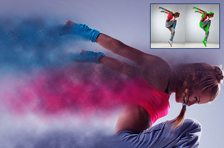 Dust Photoshop Action