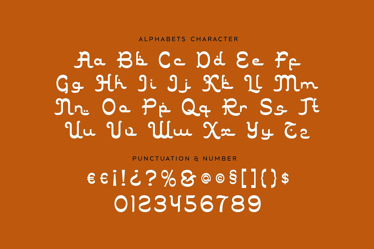 Tukiah - Arabic Font Style, a Font by Runsell Studio (Photo 5 of 5)