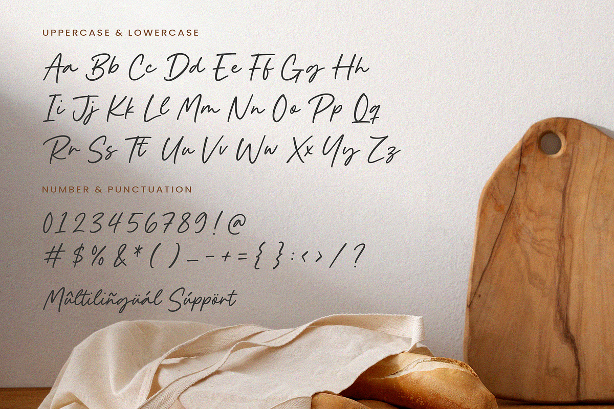 Roasted Bailey - Handwritten Script, a Handwritten Font by Timurtype (Photo 6 of 7)