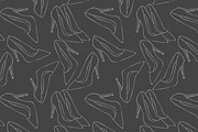 Women high heel shoes patterns., a Pattern Graphic by Little A (Aigul) (Thumbnail 4 of 4)
