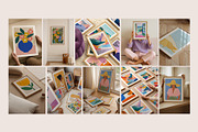 Frames Mockups Bundle - 10 Mockups, a Household Mockup by Tomasz Ganclerz (Thumbnail 2 of 10)