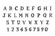 Spooky Forest, a Serif Font by Loudoun Design Co. (Thumbnail 2 of 6)