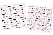 Cute Pink Halloween seamless pattern, a Pattern Graphic by IrinaShishkova (Thumbnail 4 of 7)