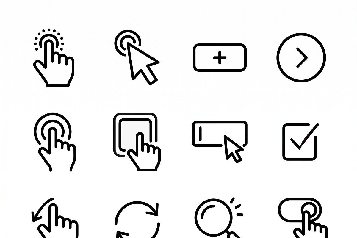 39 Vector Digital SEO Icon Pack, an Outline Icon by adenpinkstore (Photo 5 of 10)