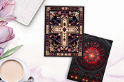 Gothic Floral Book Cover Asset Pack, a Brochure Template by LA Design (Thumbnail 7 of 10)