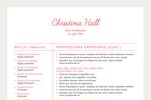 Creative Resume CV Template