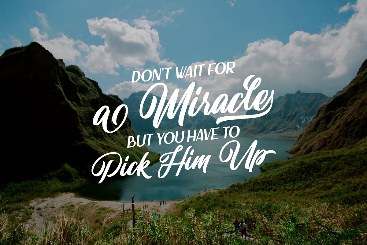The Lastwinter - Vintage Script, a Script Font by Garisman Std (Photo 9 of 9)