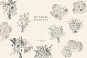 Autumn & Winter Flowers and Posters, a Decorative Illustration by Laras Wonderland (Thumbnail 5 of 11)