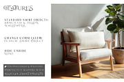 Armchair Upholstery & Pillow Mockups, a Mockup by mock-ups (Thumbnail 3 of 22)