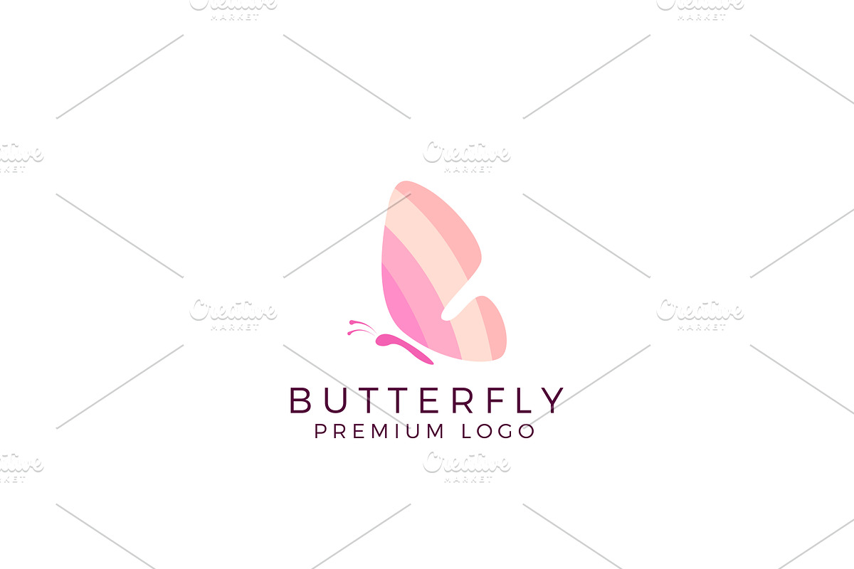 Beauty Butterfly Logo Design, a Branding & Logo Template by AlvinStd