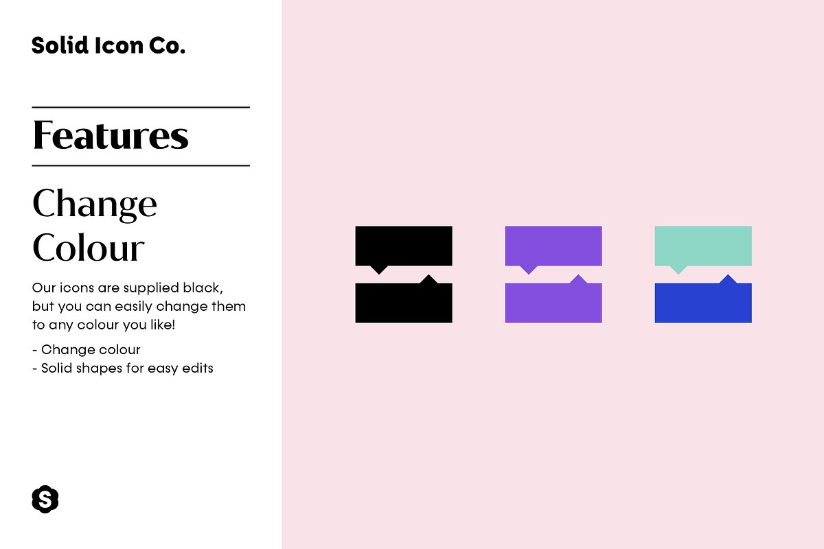 Speech Bubble Icons, a Solid Icon by Solid Icon Co (Photo 3 of 6)