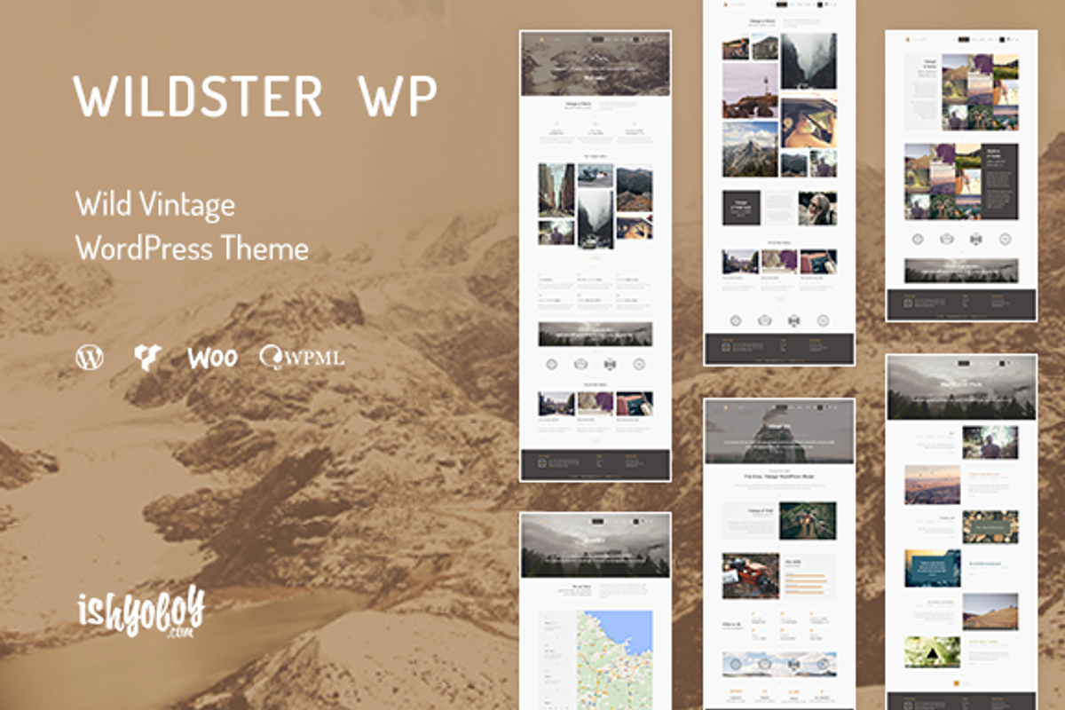 Wildster WP - Wild WordPress Theme, a WordPress Template by IshYoBoy