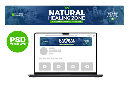 Health YouTube Banner Template