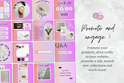 Instagram Template/Gradient Posts, a Social Media Template by PittaFinePrint (Thumbnail 3 of 8)