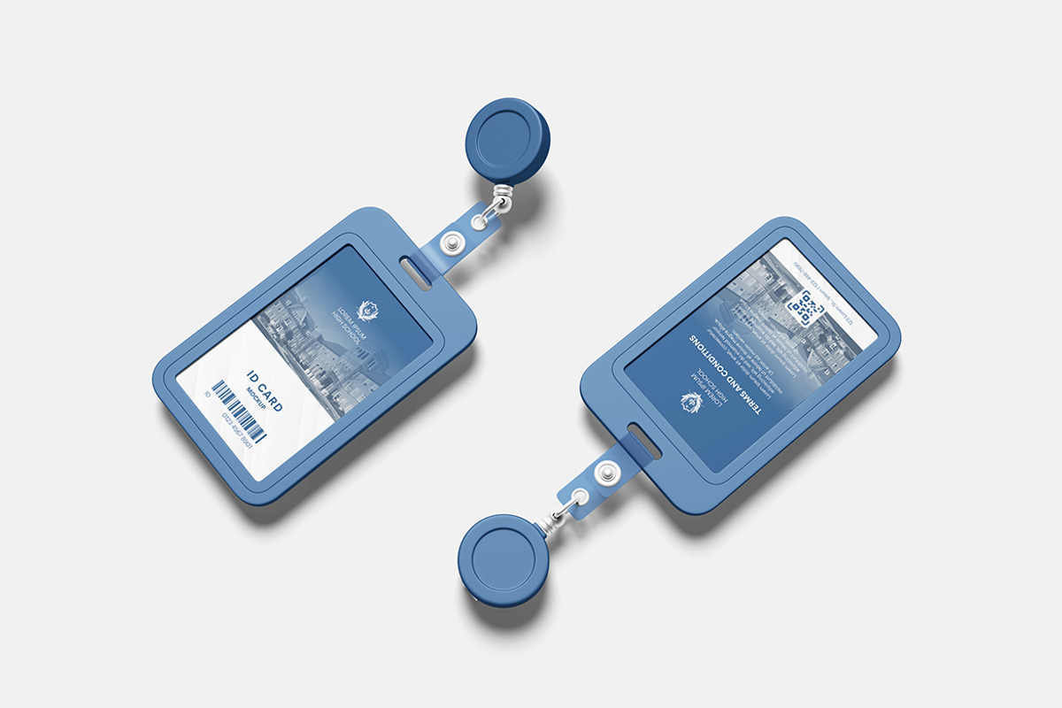 ID Card Mockup, a Product Mockup by bimockup (Photo 2 of 6)