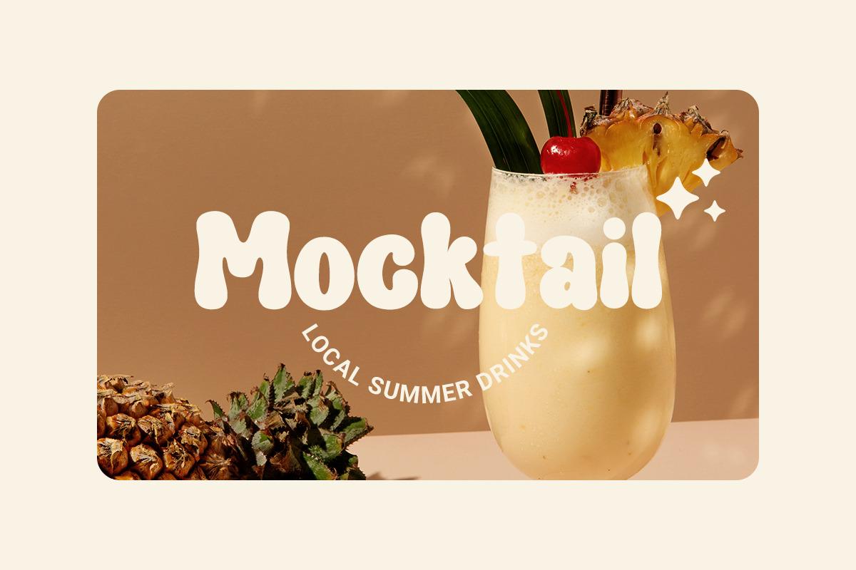 SunBeach - Food Font, a Handwritten Font by Mozatype (Photo 7 of 10)