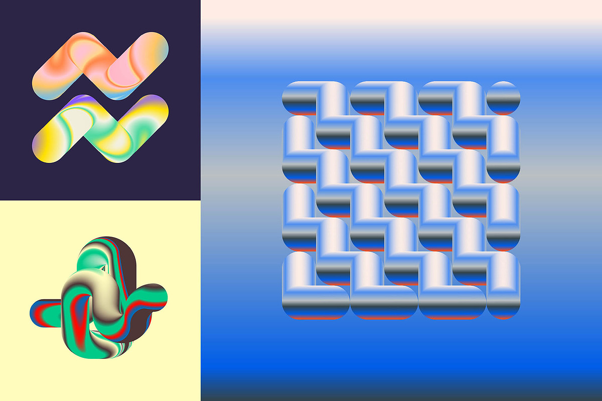 Gradient Blend Noise 3, an Object Graphic by kloroform (Photo 10 of 32)