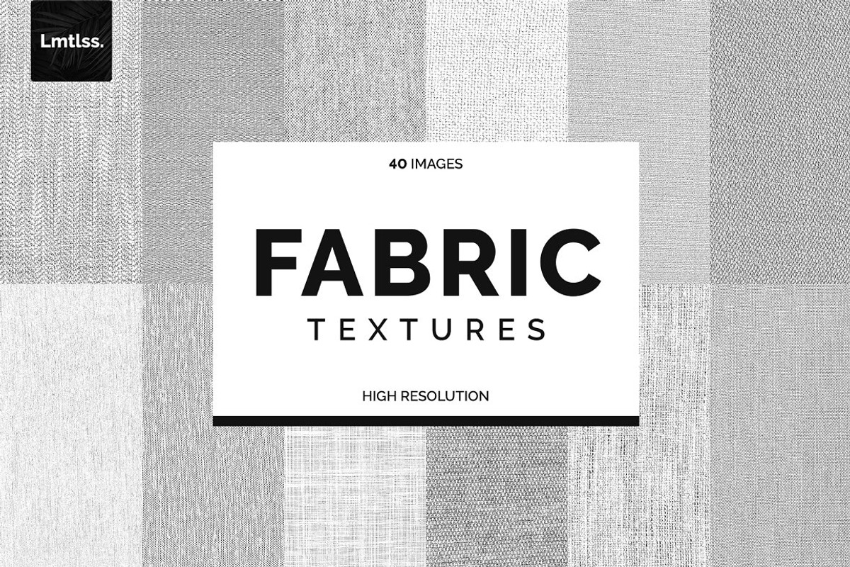 40 Fabric Textures, a Texture Graphic by Limitless Design (Photo 1 of 7)