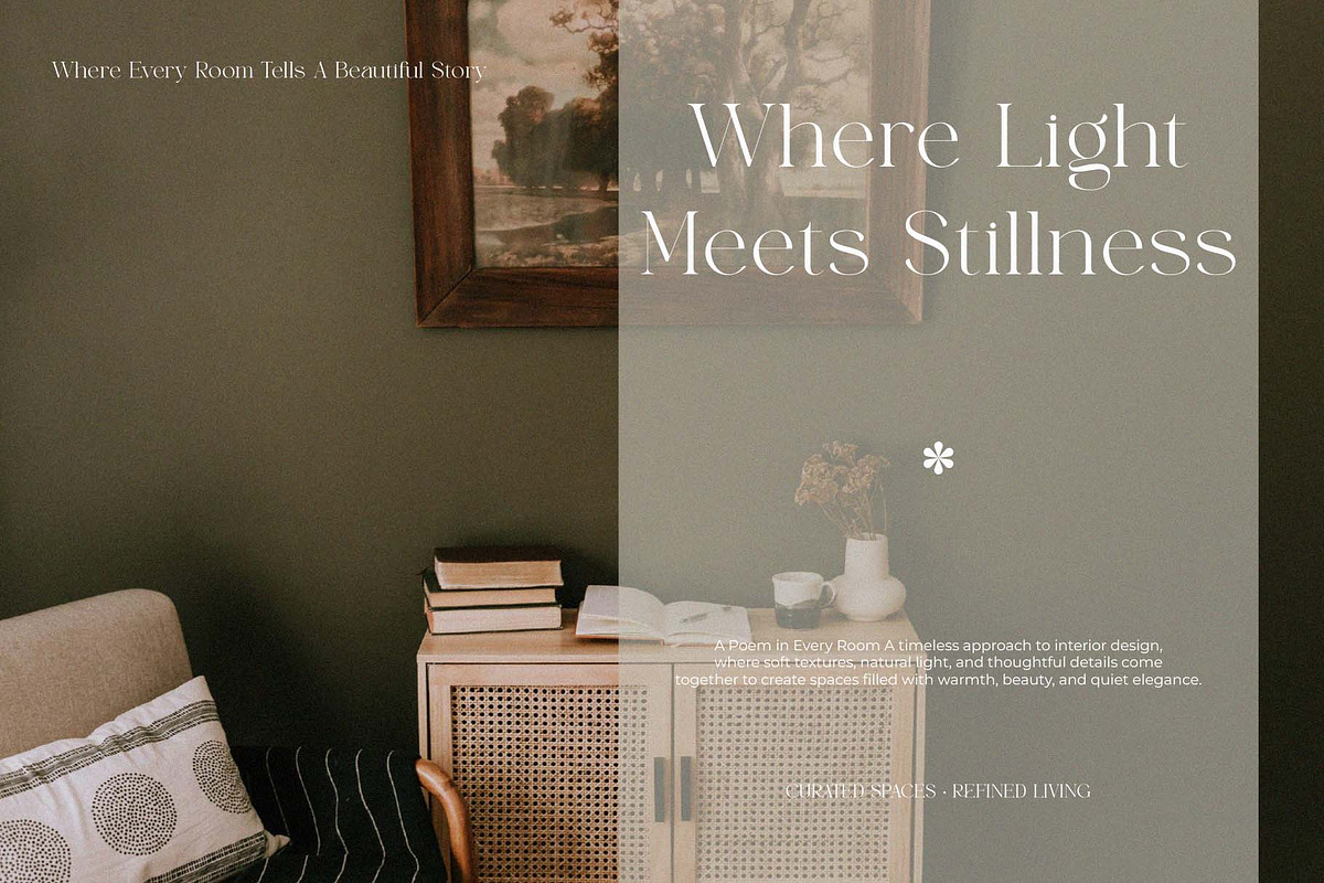 Loral Virel – Minimal Ligature, a Serif Font by Muflieart (Photo 8 of 10)